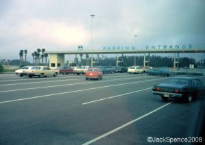 Toll Plaza at the Magic Kingdom, January 1972